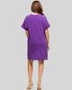 24seven Comfort Apparel 24seven Comfort Apparel Womens Ribbed Knit V Neck Short Dolman Sleeve - 3