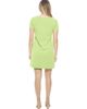 24seven Comfort Apparel 24seven Comfort Apparel Womens Short Sleeve Round Neck Mini Shift Dress - 3