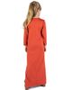 24sevenKid 24sevenKid Long Sleeve Side Slit Maxi Dress Solid Color - 3