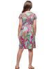 24sevenKid 24sevenKid Pink Paisley Print Short Sleeve Fit and Flare Dress - 3