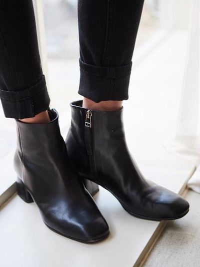 2comm Caron Ankle Boots (3colors_5cm)