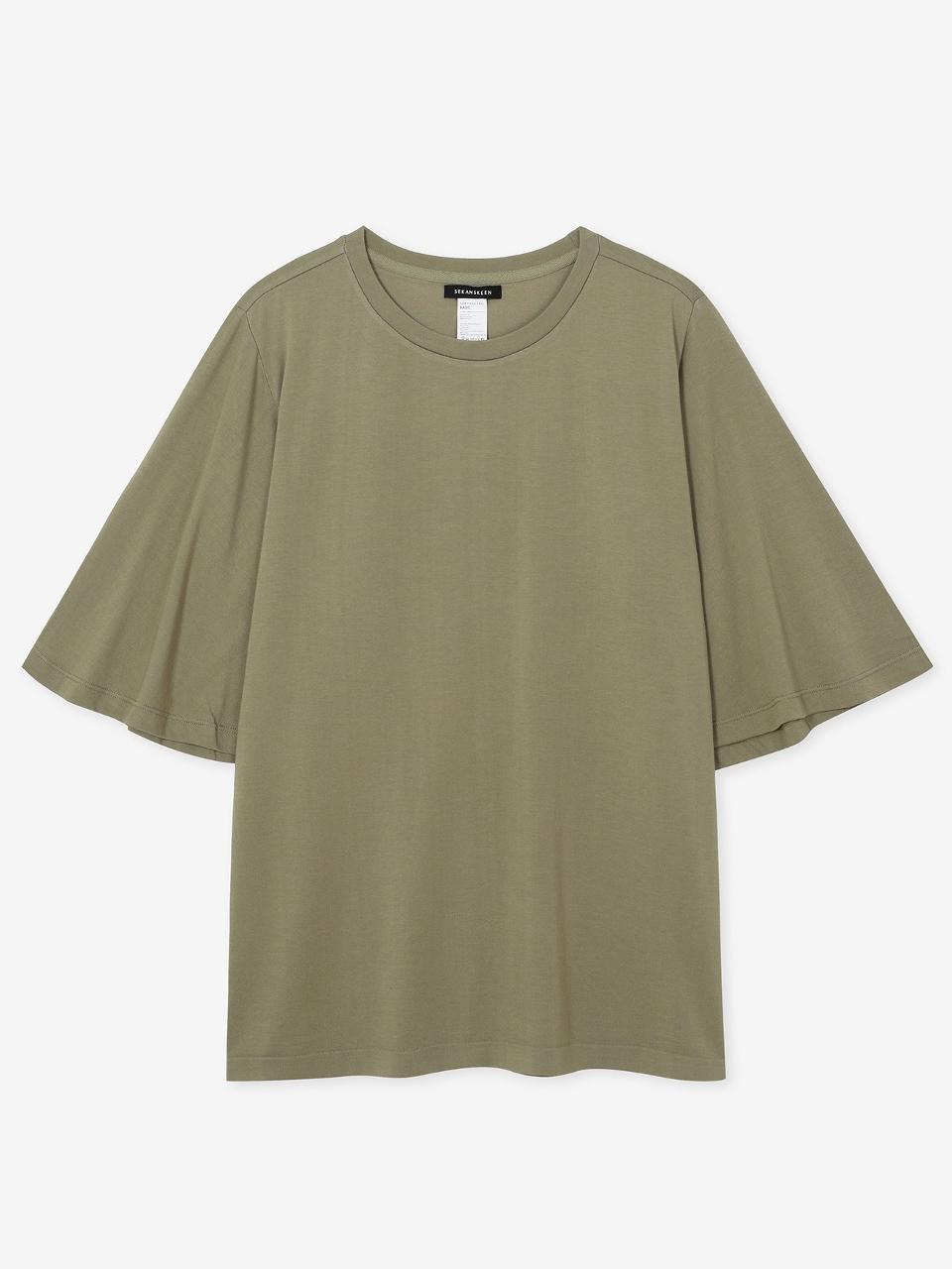 2NDSKIN Modal flare short-sleeved top
