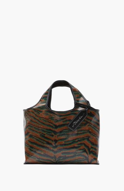 3.1 Phillip Lim 3.1 Phillip Lim Abstract Tiger Mini Market Tote