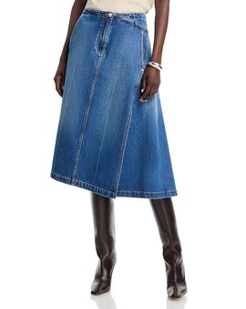 3.1 Phillip Lim 3.1 Phillip Lim Asymmetrical Denim Skirt