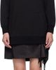 3.1 Phillip Lim 3.1 Phillip Lim Black Combo Hoodie & Minidress Set - 1