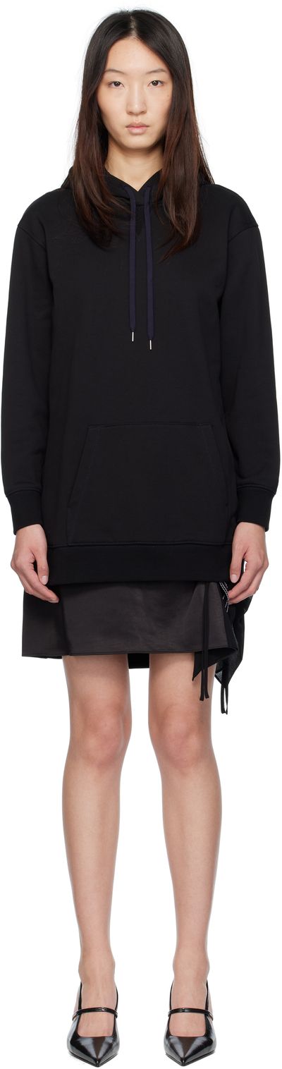 3.1 Phillip Lim 3.1 Phillip Lim Black Combo Hoodie & Minidress Set