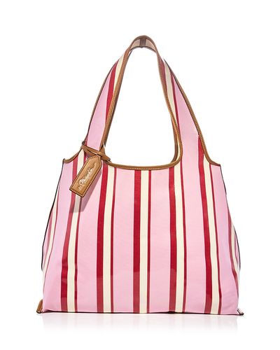 3.1 Phillip Lim 3.1 Phillip Lim Dual Stripe Canvas Market Tote Bag