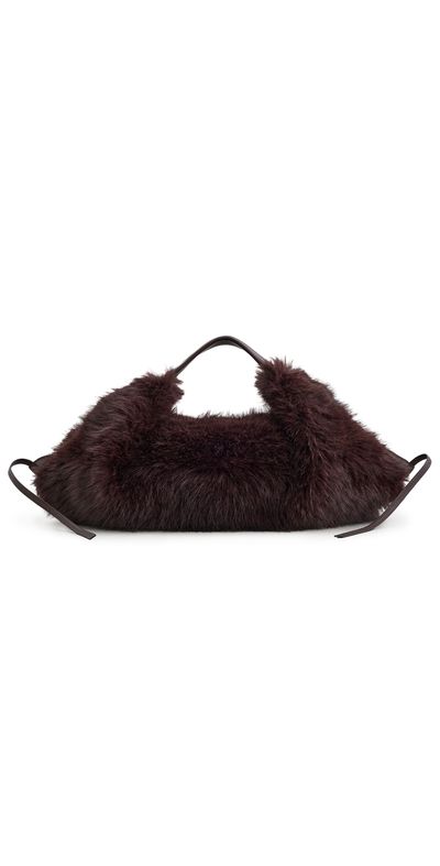 3.1 Phillip Lim 3.1 Phillip Lim Faux Fur Luna Bag Espresso One