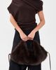 3.1 Phillip Lim 3.1 Phillip Lim Faux Fur Luna Bag Espresso One - 3