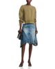 3.1 Phillip Lim 3.1 Phillip Lim French Terry Mixed Media Sweatshirt - 2