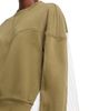 3.1 Phillip Lim 3.1 Phillip Lim French Terry Mixed Media Sweatshirt - 4