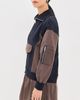 3.1 Phillip Lim 3.1 Phillip Lim French Terry Nylon Combo Utility Dress Midnight/Espresso - 4