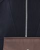 3.1 Phillip Lim 3.1 Phillip Lim French Terry Nylon Combo Utility Dress Midnight/Espresso - 6
