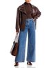 3.1 Phillip Lim 3.1 Phillip Lim High Rise Wide Leg Belted Jeans in Blue - 6