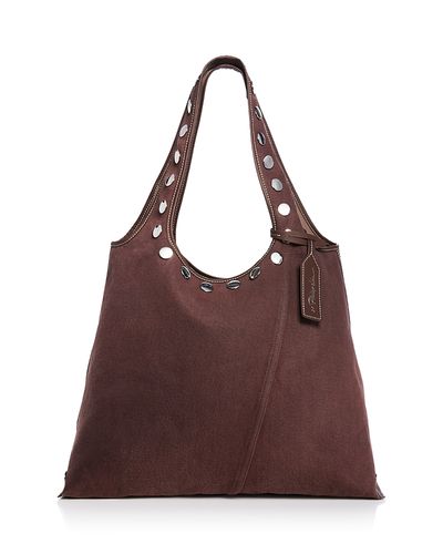 3.1 Phillip Lim 3.1 Phillip Lim Large Washed Denim Market Tote Bag