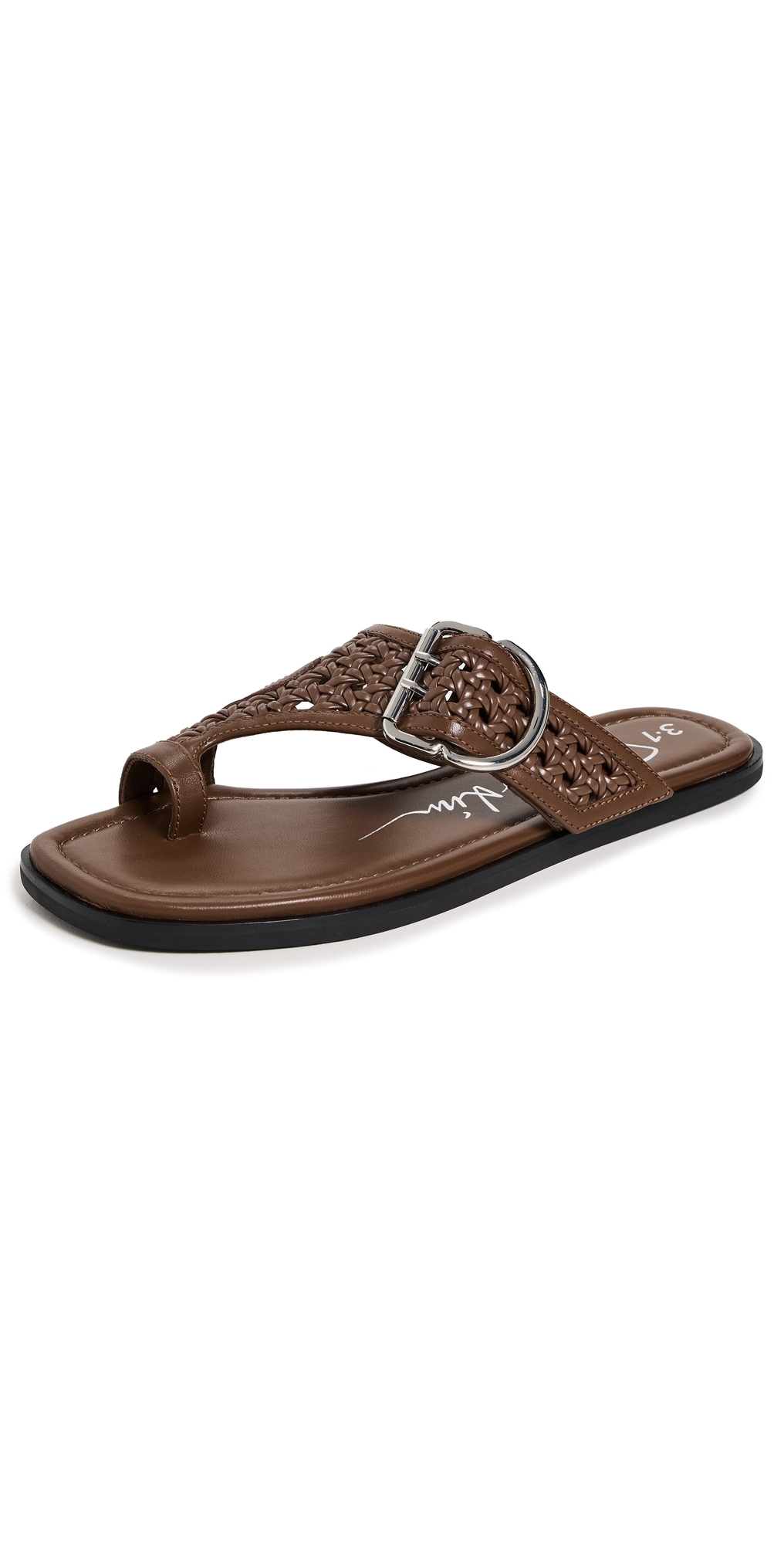 3.1 Phillip Lim - Macrame Z-Strap Toe Sandals Cocoa 38