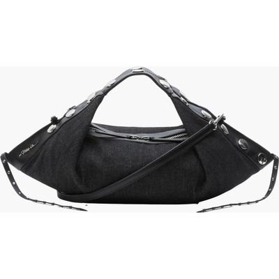 3.1 Phillip Lim 3.1 Phillip Lim Studded Denim Mini Luna Bag