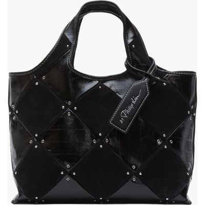 3.1 Phillip Lim 3.1 Phillip Lim Studded Patchwork Mini Market Tote