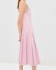 3.1 Phillip Lim 3.1 Phillip Lim Studded Structured Satin Pleated Cami Midi Dress Lotus - 4