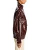 3.1 Phillip Lim 3.1 Phillip Lim Textured Faux Leather Bomber Jacket - 5