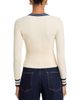 3.1 Phillip Lim 3.1 Phillip Lim Textured Rib Wide V Neck Cardigan - 3