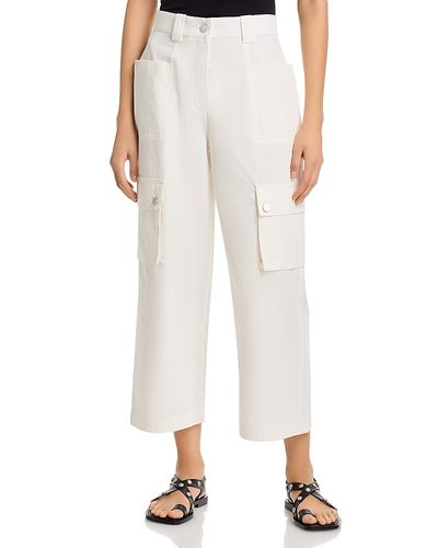 3.1 Phillip Lim 3.1 Phillip Lim Two Toned Cropped Cargo Pants
