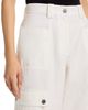 3.1 Phillip Lim 3.1 Phillip Lim Two Toned Cropped Cargo Pants - 5
