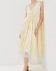 3.1 Phillip Lim 3.1 Phillip Lim V-Neck Midi Dress Yuzu - 2
