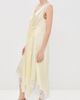 3.1 Phillip Lim 3.1 Phillip Lim V-Neck Midi Dress Yuzu - 4