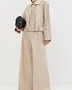 3.1 Phillip Lim 3.1 Phillip Lim Wide Leg Pleated Pants Khaki/Birch - 2