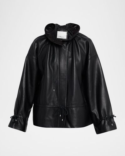 3.1 Phillip Lim Cinched Leather Jacket