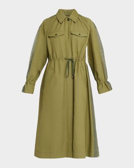 3.1 Phillip Lim Combo Blouson Trench Coat
