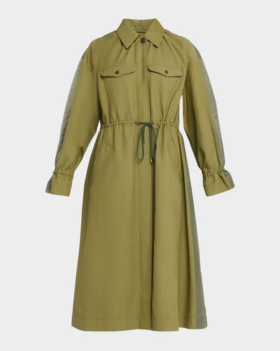 3.1 Phillip Lim Combo Blouson Trench Coat