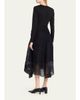 3.1 Phillip Lim Combo Long-Sleeve T-Shirt & Organza Midi Dress - 3