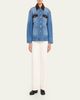 3.1 Phillip Lim Denim & Corduroy Chore Jacket - 2