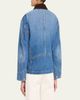 3.1 Phillip Lim Denim & Corduroy Chore Jacket - 3