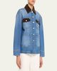 3.1 Phillip Lim Denim & Corduroy Chore Jacket - 4