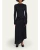 3.1 Phillip Lim Embellished Draped Long-Sleeve Maxi Dress - 2
