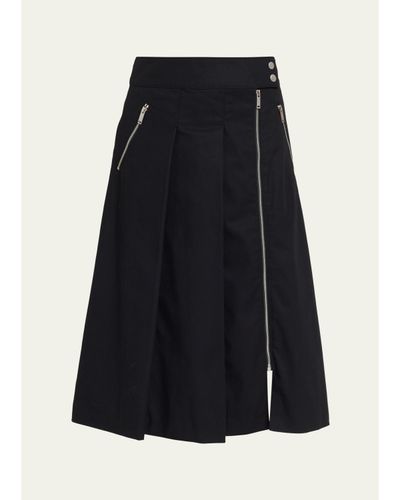 3.1 Phillip Lim Pleated Utility Midi Skirt