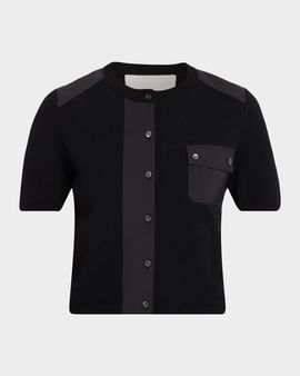 3.1 Phillip Lim Short-Sleeve Cardigan
