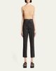 3.1 Phillip Lim Straight-Leg Cropped Jeans with Side Zipper Detail - 2