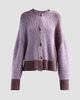 3.1 Phillip Lim Women's Colorblocked Rib-Knit Oversized Cardigan - 6