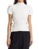 3.1 Phillip Lim Women's Compact Rib-Knit Tulip Top - 3