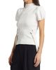 3.1 Phillip Lim Women's Compact Rib-Knit Tulip Top - 4