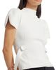 3.1 Phillip Lim Women's Compact Rib-Knit Tulip Top - 6