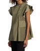 3.1 Phillip Lim Women's Cotton Poplin Button-Front Blouse - 4