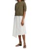 3.1 Phillip Lim Women's French Terry & Striped Poplin Mixed-Media Midi-Dress - 4
