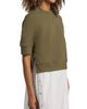 3.1 Phillip Lim Women's French Terry & Striped Poplin Mixed-Media Midi-Dress - 6