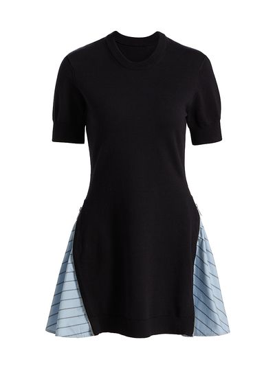 fitted a line midi dress Fitted Waist Midi A-line Dress in Cotton – shopaleena main image 1