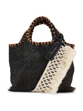 3.1 Phillip Lim Women's Mini Fringed Raffia Tote Bag